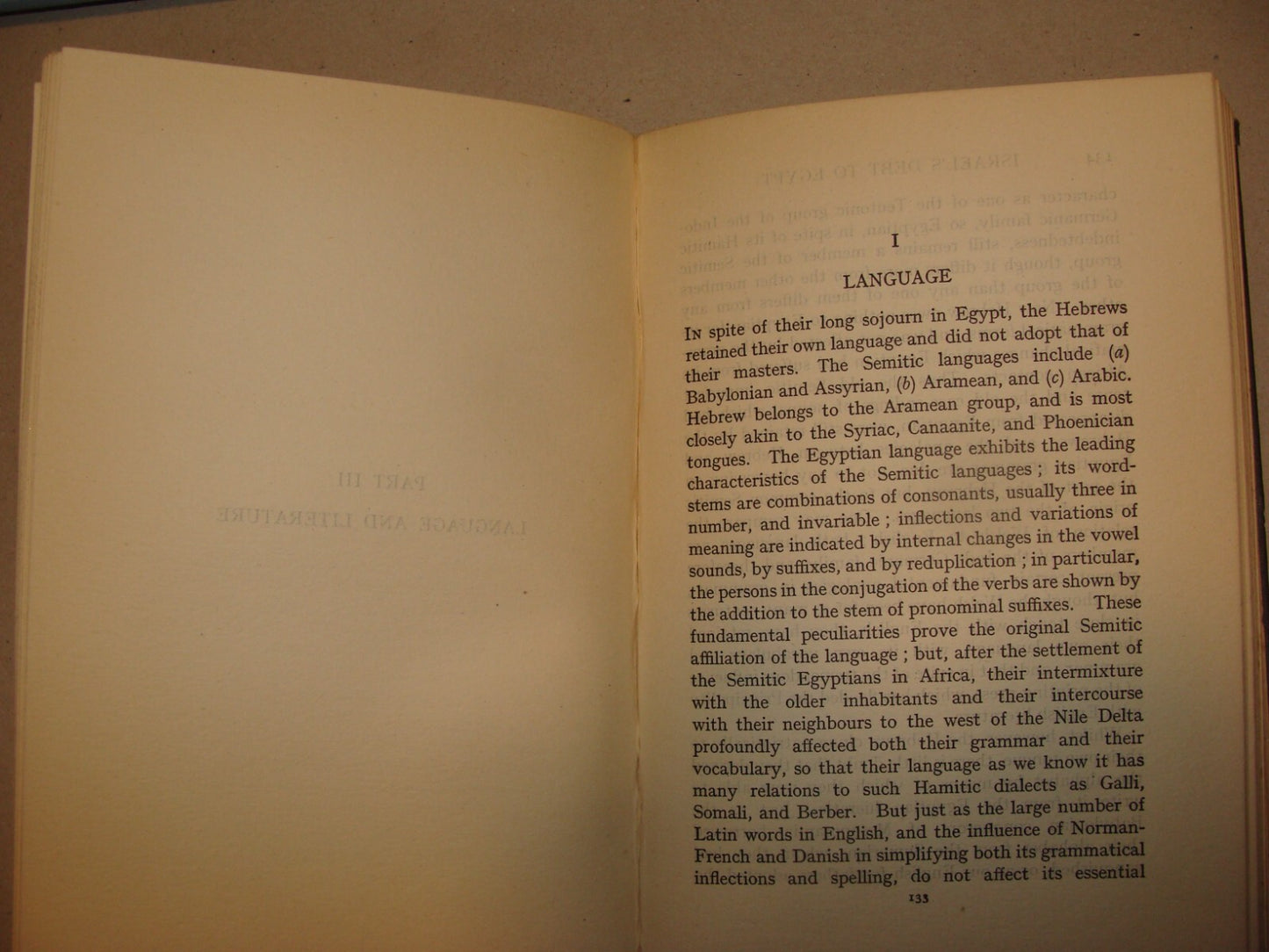Book Jewish RARE 1928 ISRAEL'S DEBT TO EGYPT Israel History Judaica London