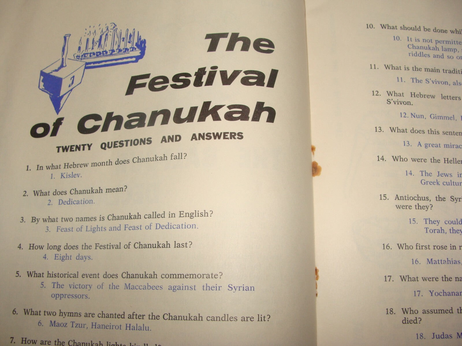 Magazine Jewish Judaica Children South Africa Zionist Congress Herzl Kids JNF