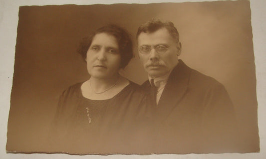 Photo Jewish Card Judaica Antique French France Postcard Jews HOROVITZ HOROWITZ