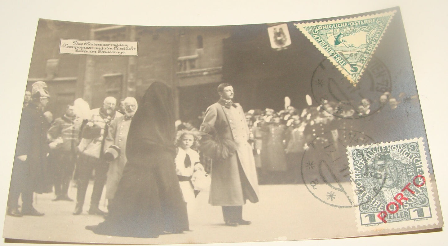 Germany 1916 German   Kaiser Photo Postcard Stamp To Poland Warsaw