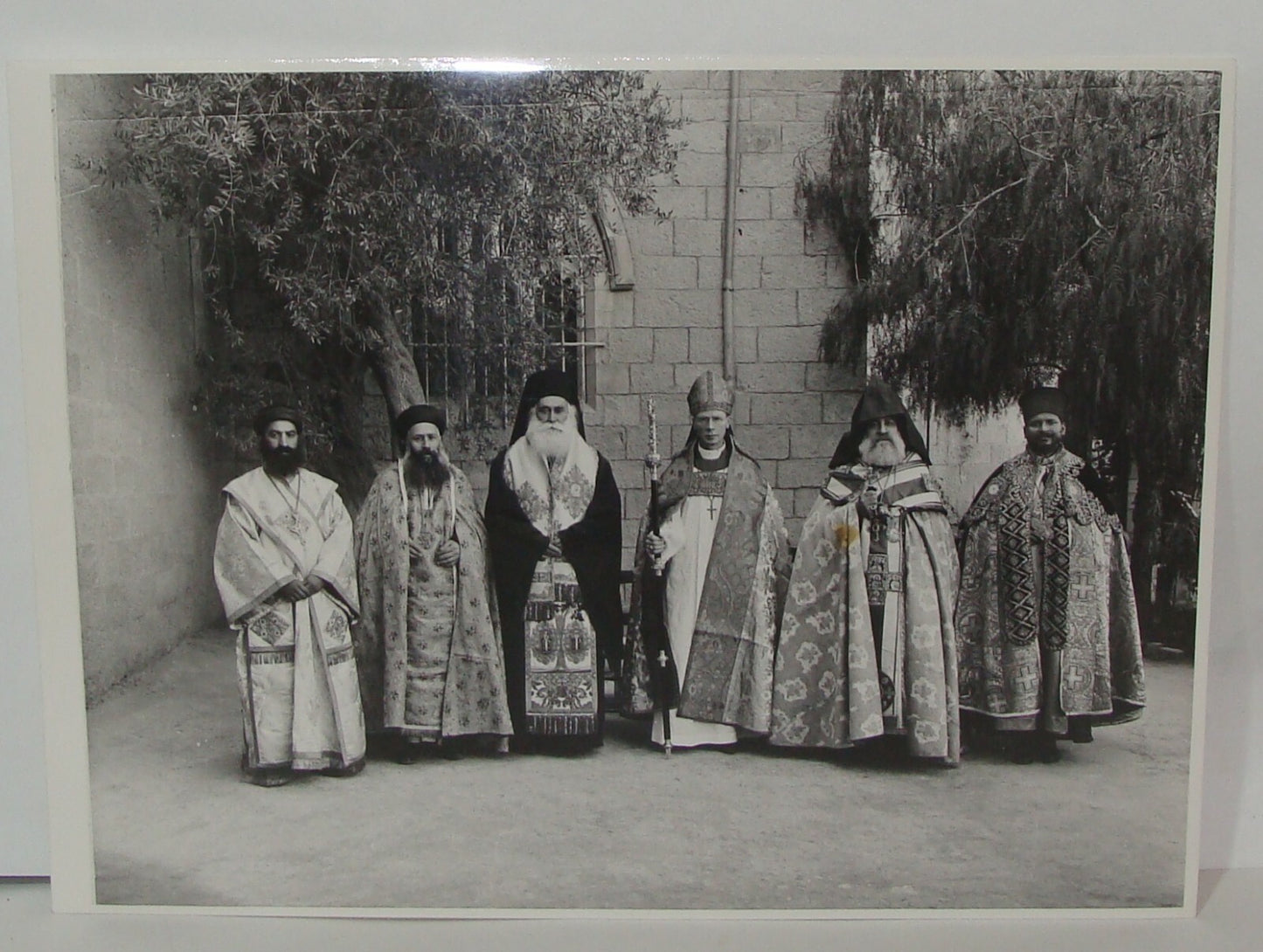 Photo Print Palestine Ad , Jerusalem Israel 1920s Christian Leaders Catholic