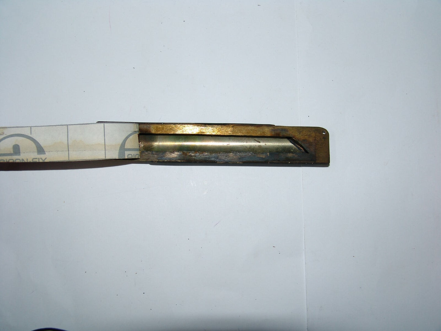 Ad Jewish Judaica modern israeli Mezuzah case Shema Israel מוטי מרדו hand made