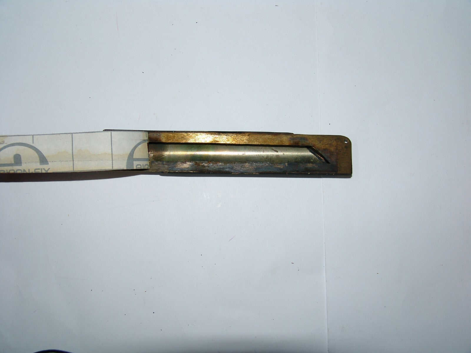 Ad Jewish Judaica modern israeli Mezuzah case Shema Israel מוטי מרדו hand made