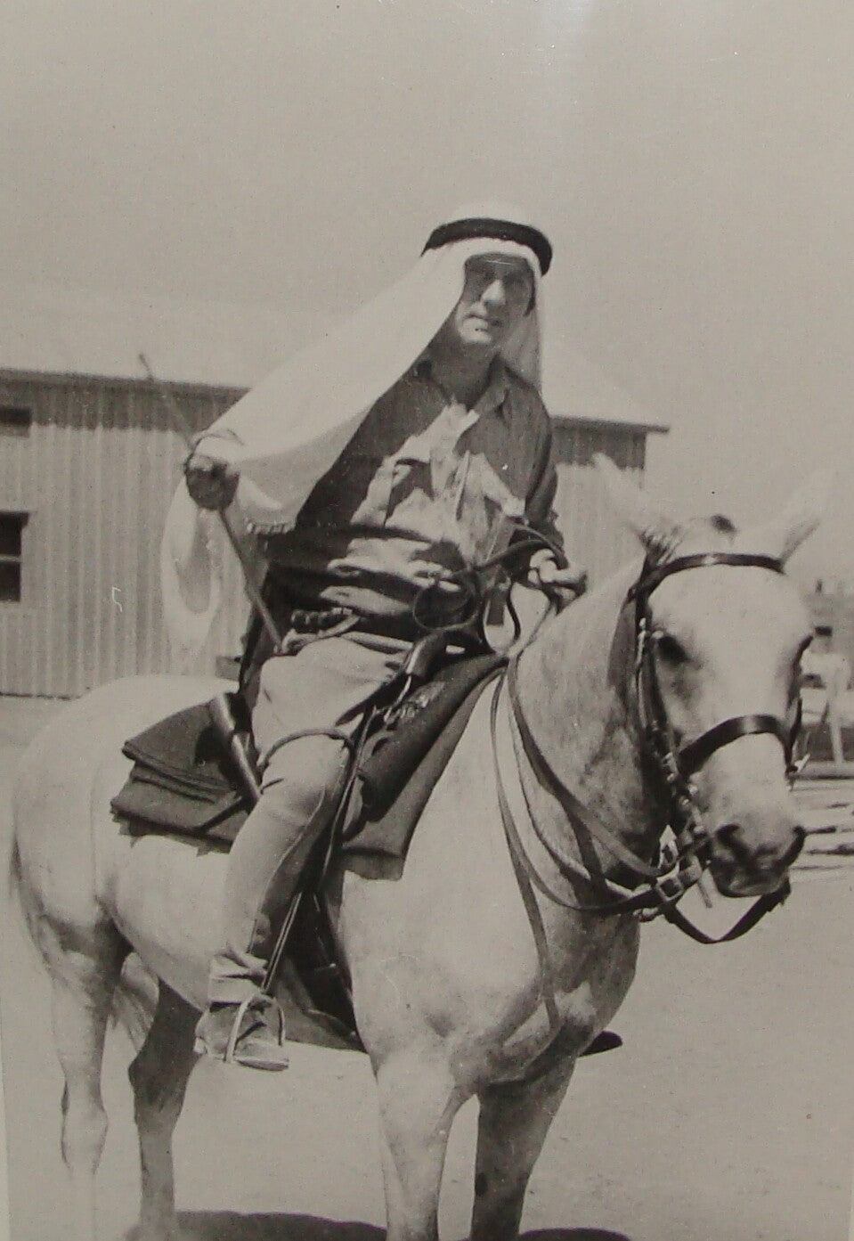 Photo Print, British Palestine District Commissioner Andrews 1937 Arab Revolt
