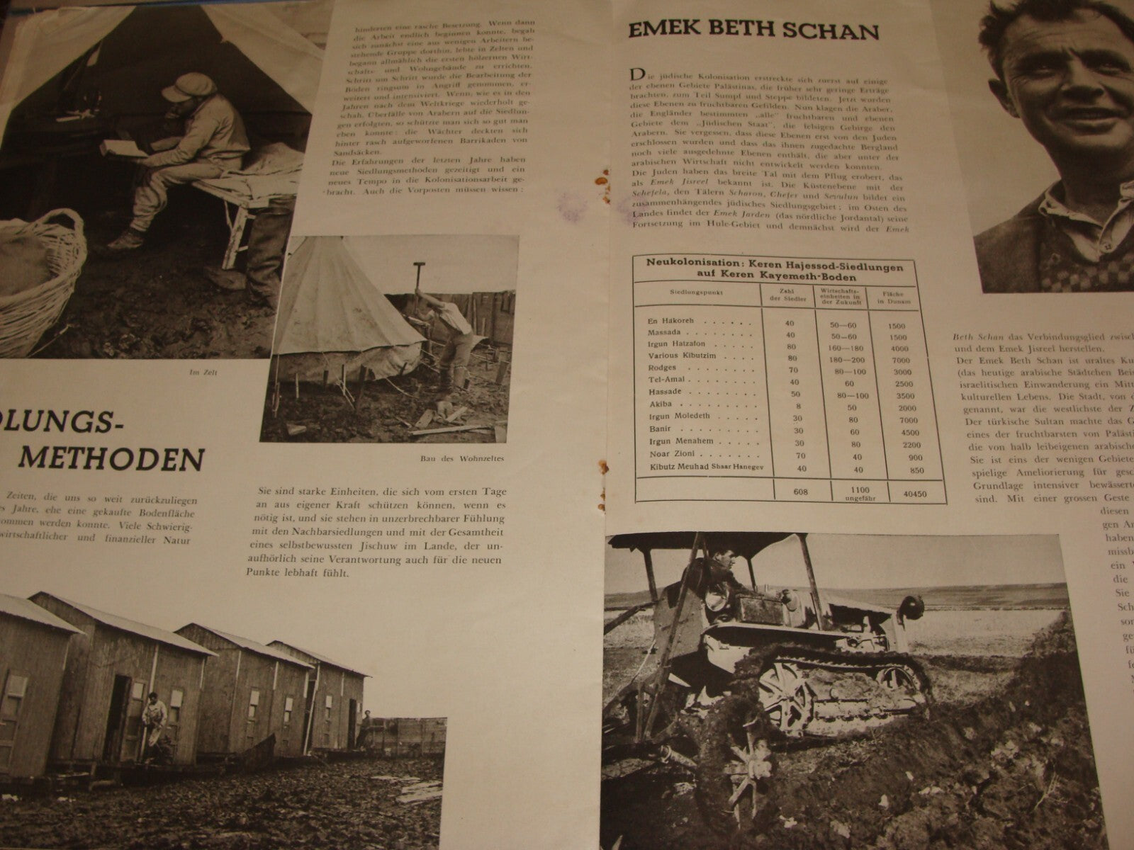 Booklet Palestine Jewish Judaica 1937 Israel German Photo Album Zionist RARE