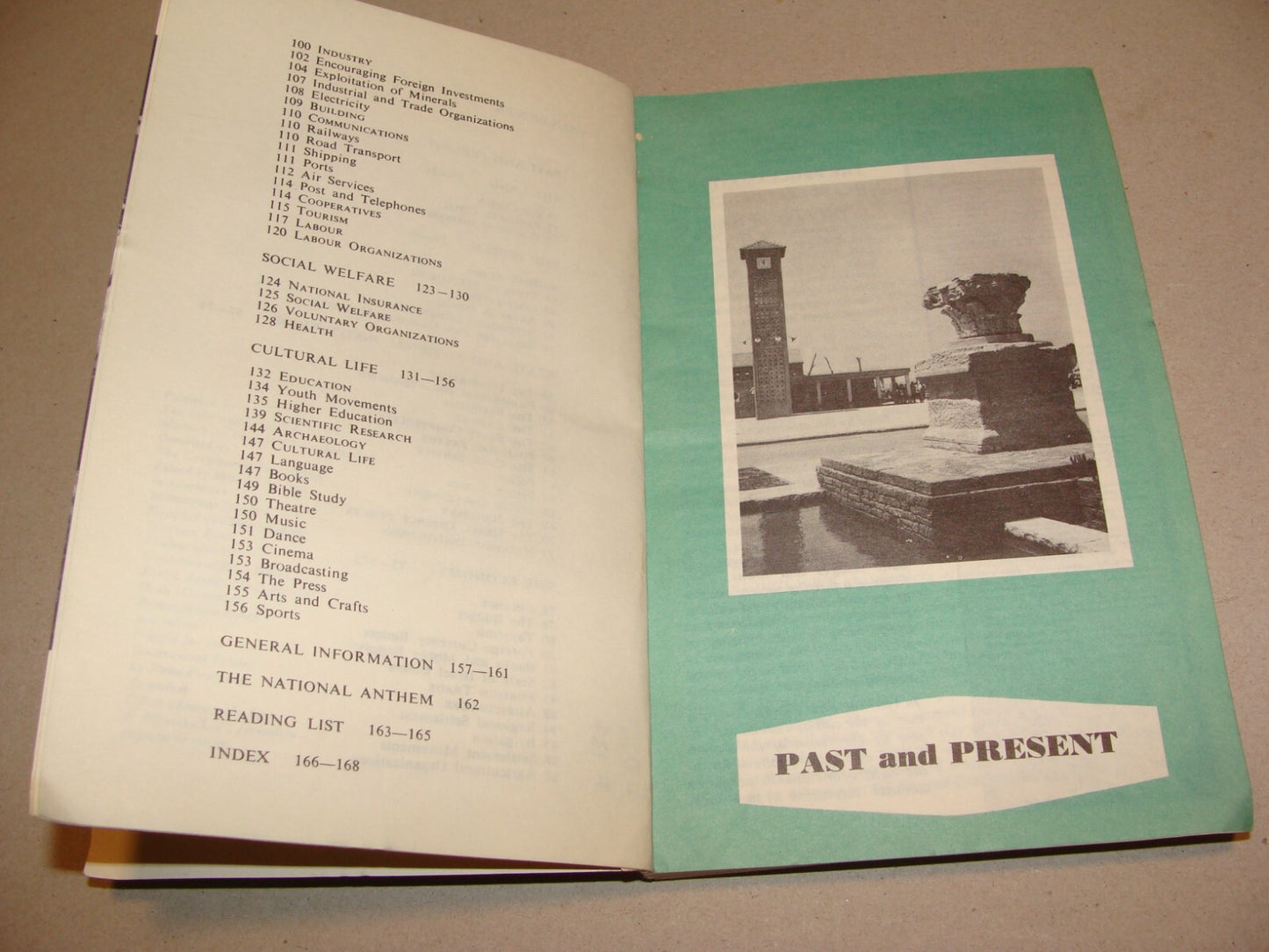 Jewish Judaica 1965 Israel Israeli Facts Guide Information Book History Map