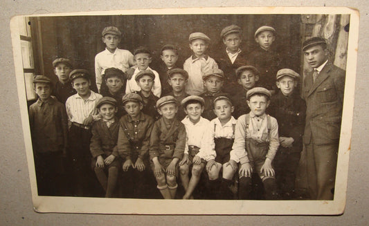 Photo Jewish 1920s Poland Russia Soviet Ukraine ? Europe Zionist Kids Children