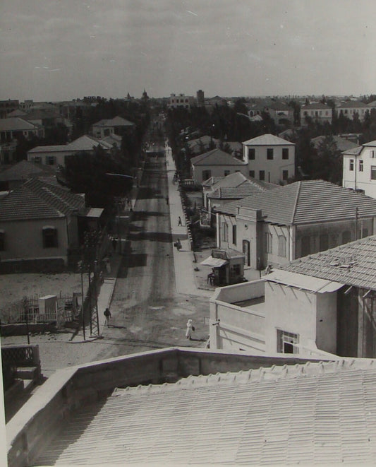 Photo Print, Palestine Israel Tel Aviv 1920s Nachalat Binyamin Street MATSON