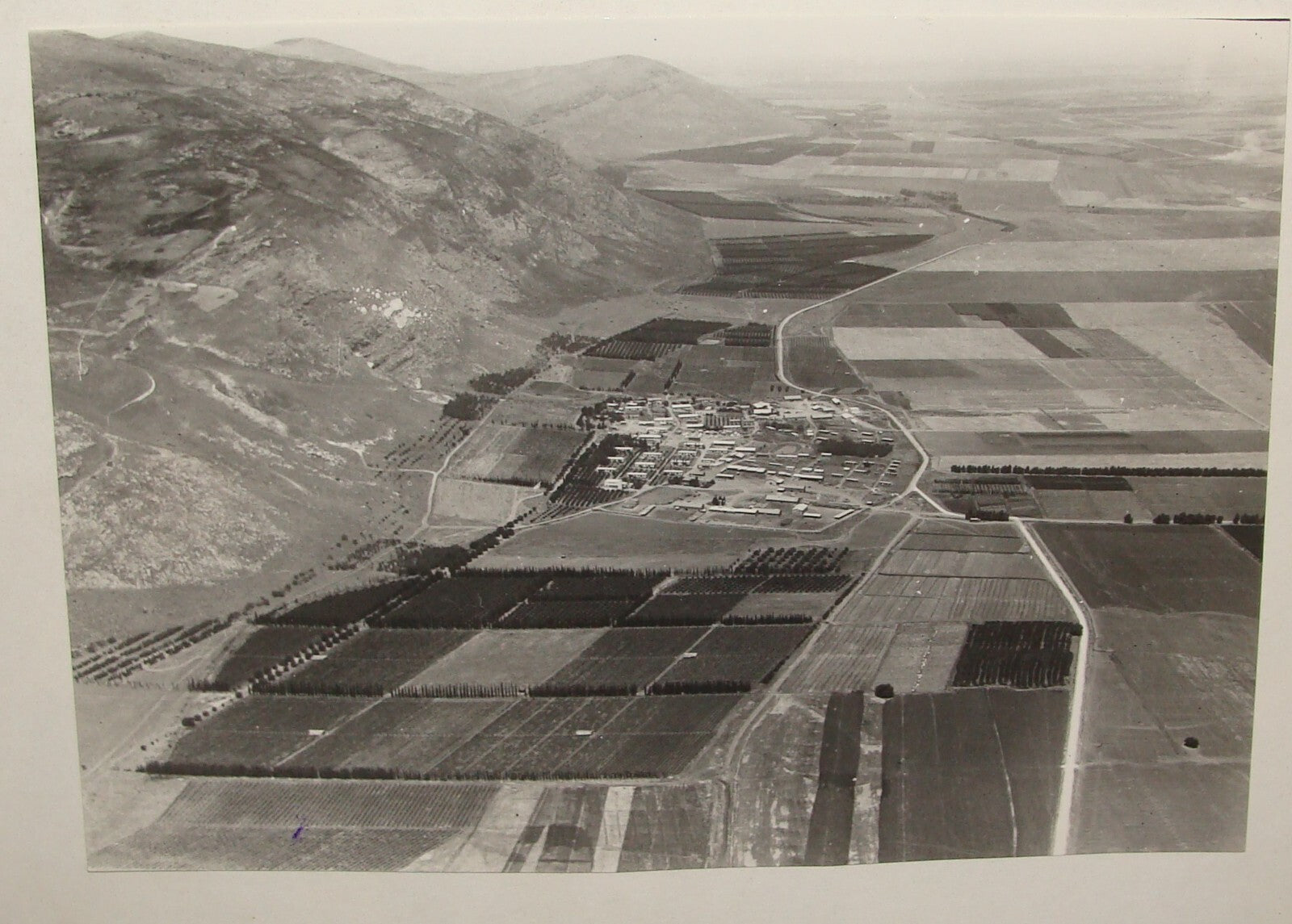 Photo Print 1939 Palestine Israel Jewish Judaica KIBBUTZ BET BEIT ALFA Hebrew