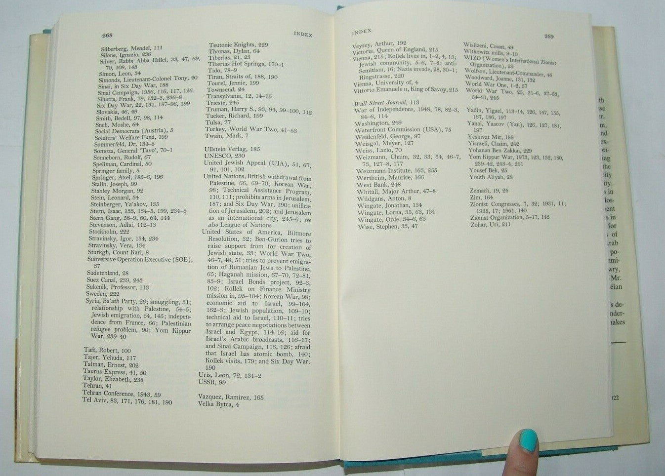 Book Jewish For Jerusalem a Life by TEDDY KOLLEK signed dedication israel