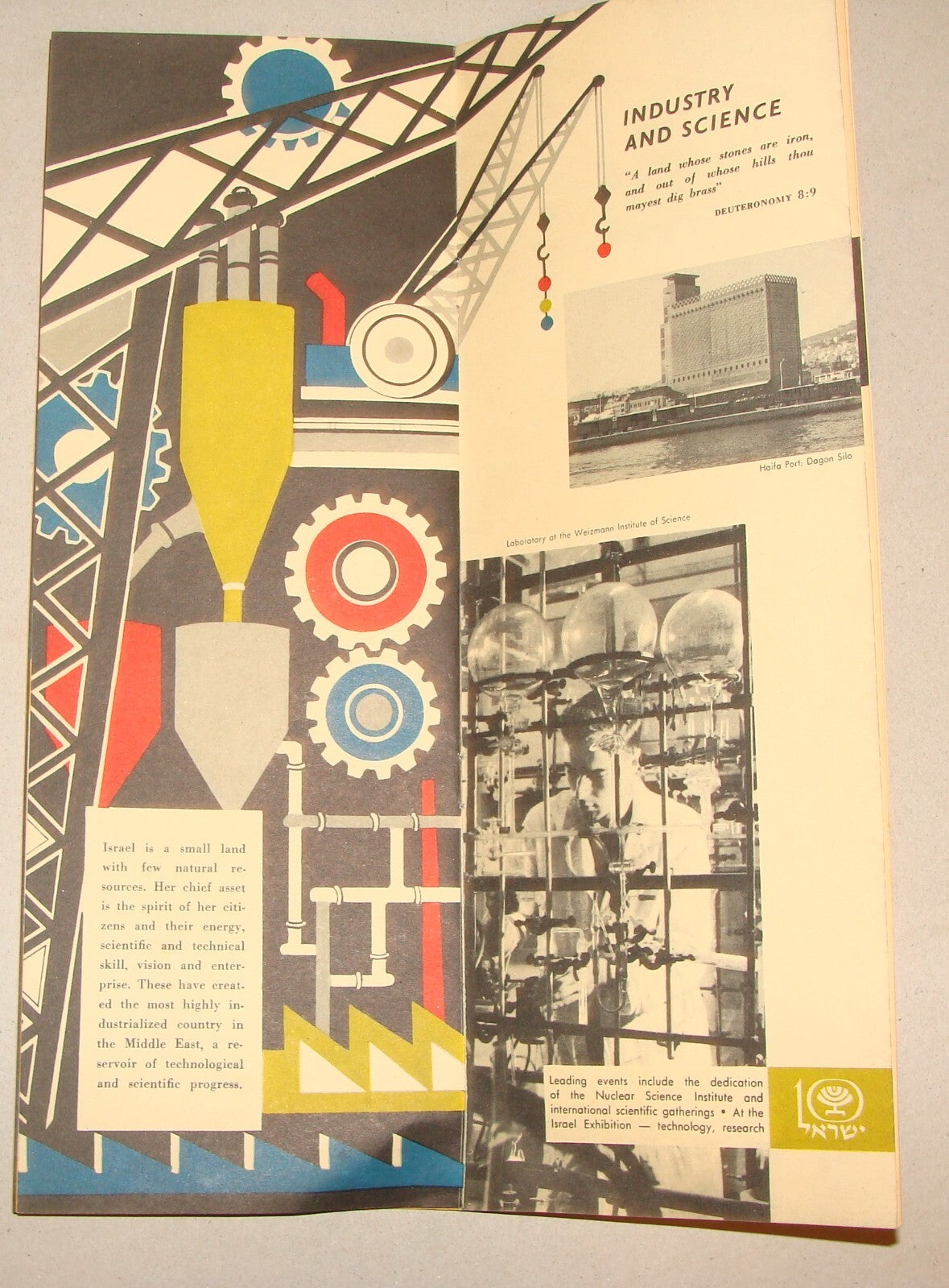 Form Jewish 1958 Israel Israeli 10th Anniversary Zionist History Information