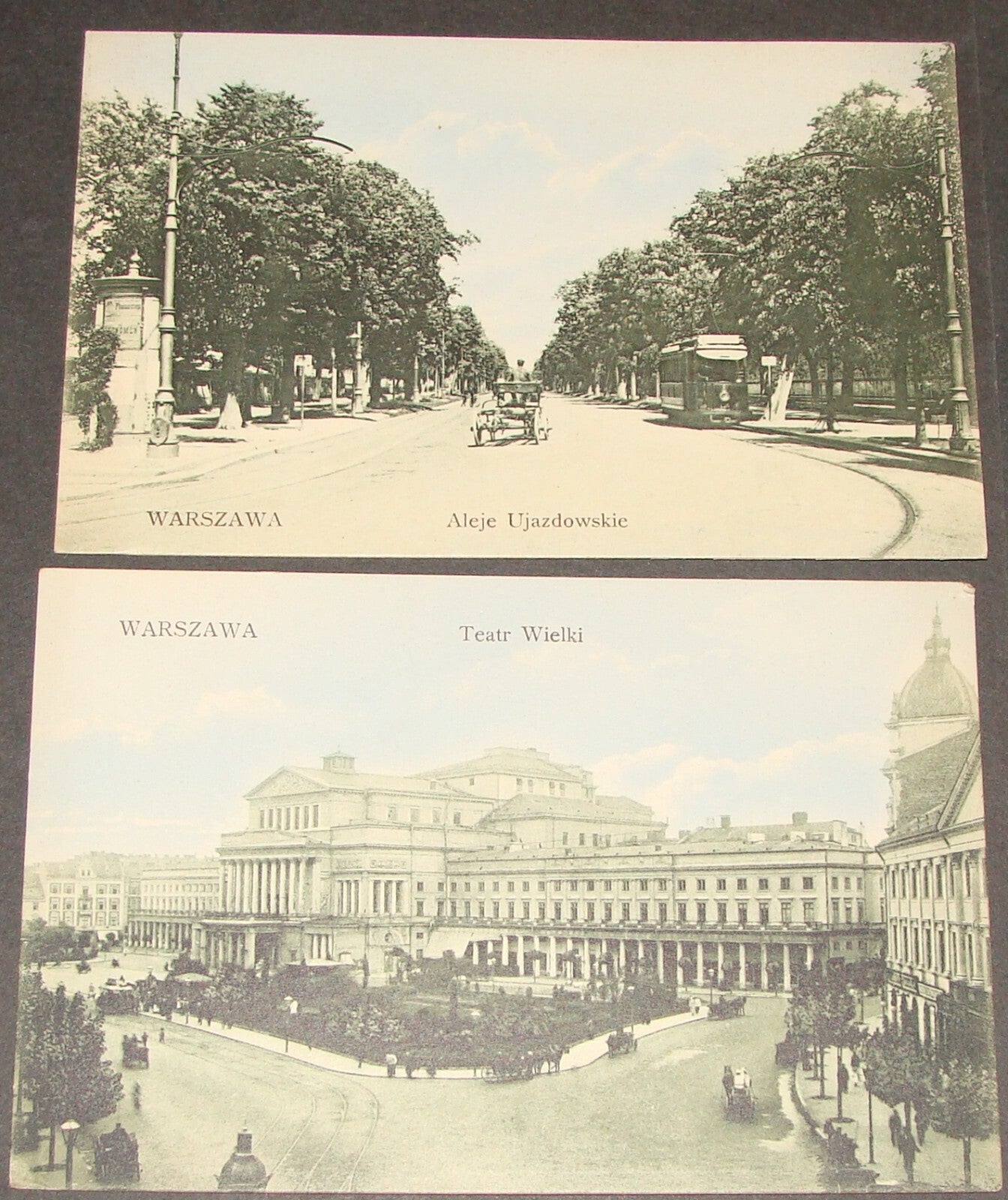 1910s Poland Warsaw Photo Postcard Empty Jozef Poznanski