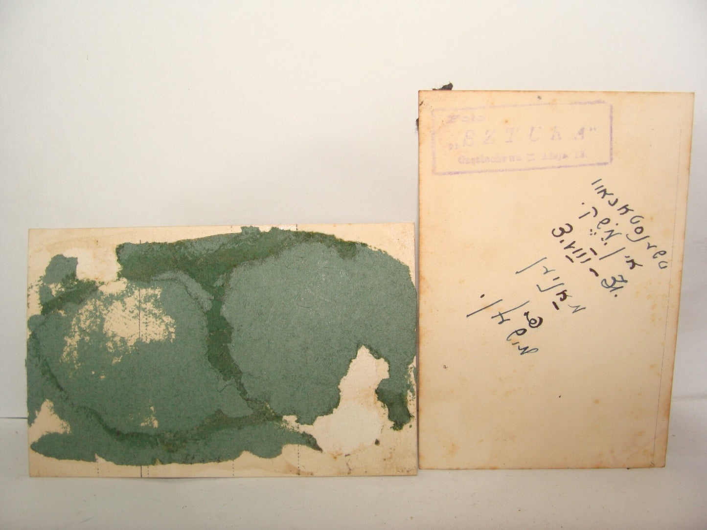 Photo Jewish Judaica Poland Czestochowa 1931 x2 Zionist Hashomer Hatzair Jews