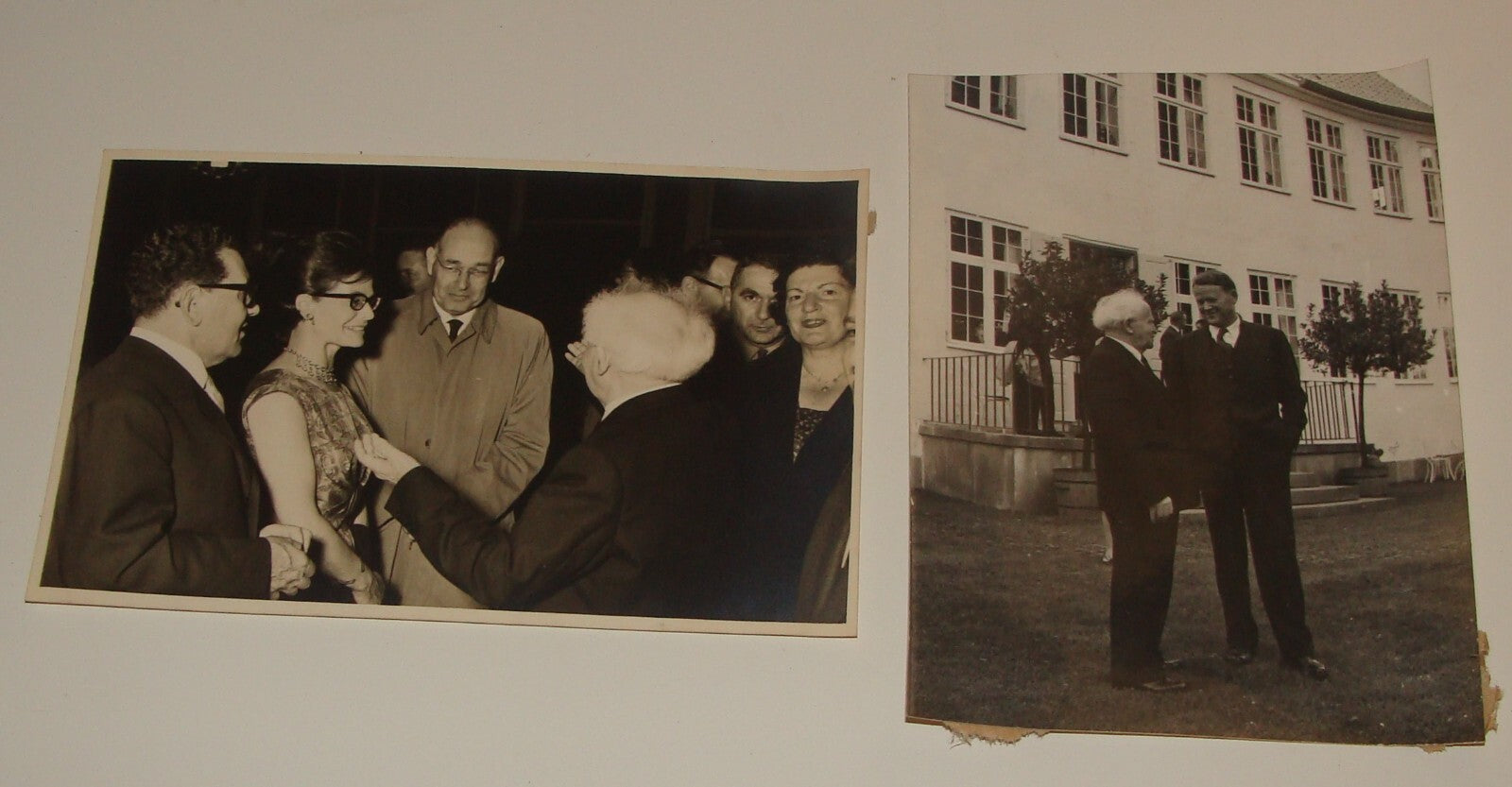 Pol Jewish Judaica 1962 Israel Prime Minister David Ben Gurion Denmark Visit