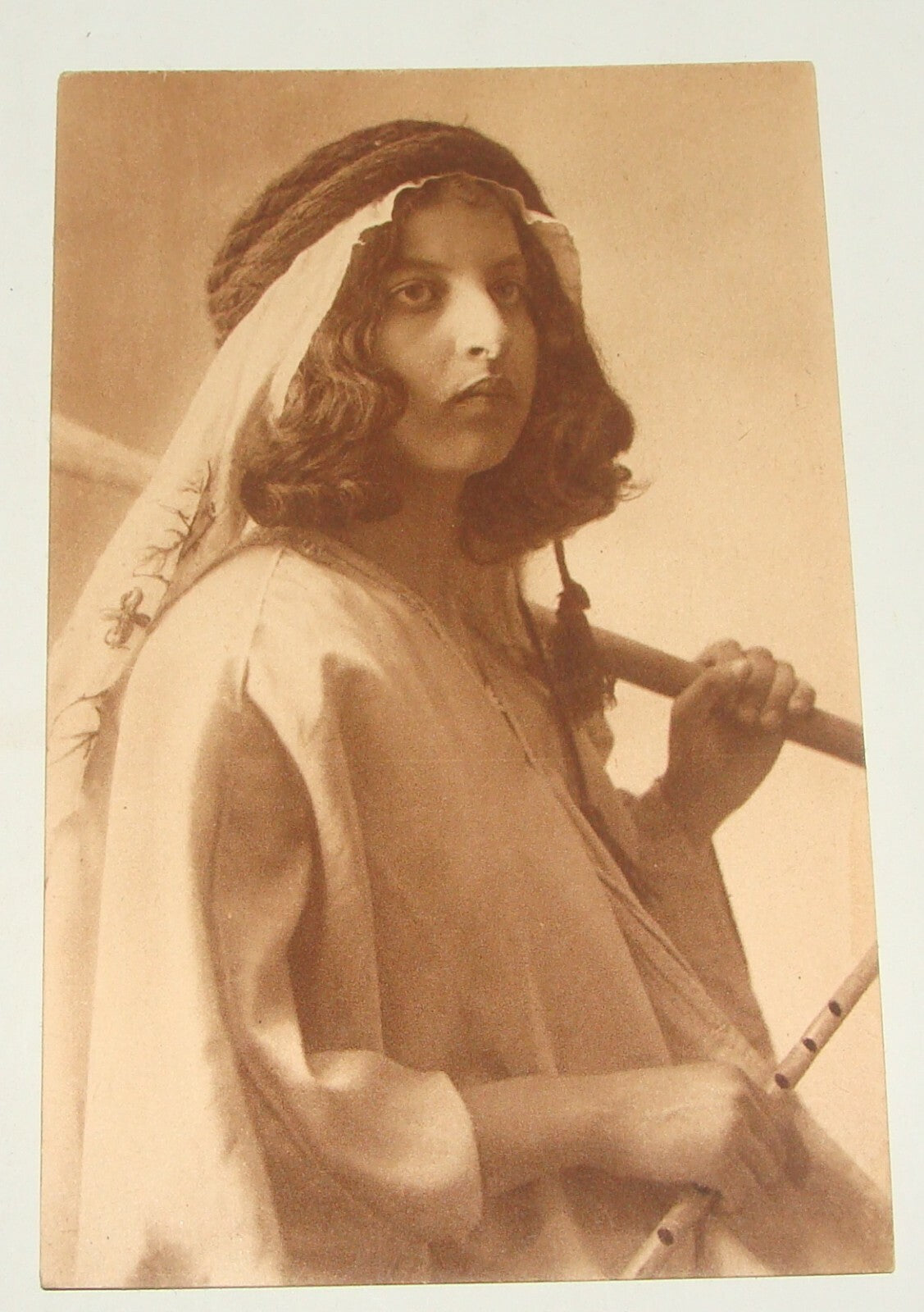 Photo Palestine Card Jewish Judaica Israel 1920s Postcard Tiberias Sephardic