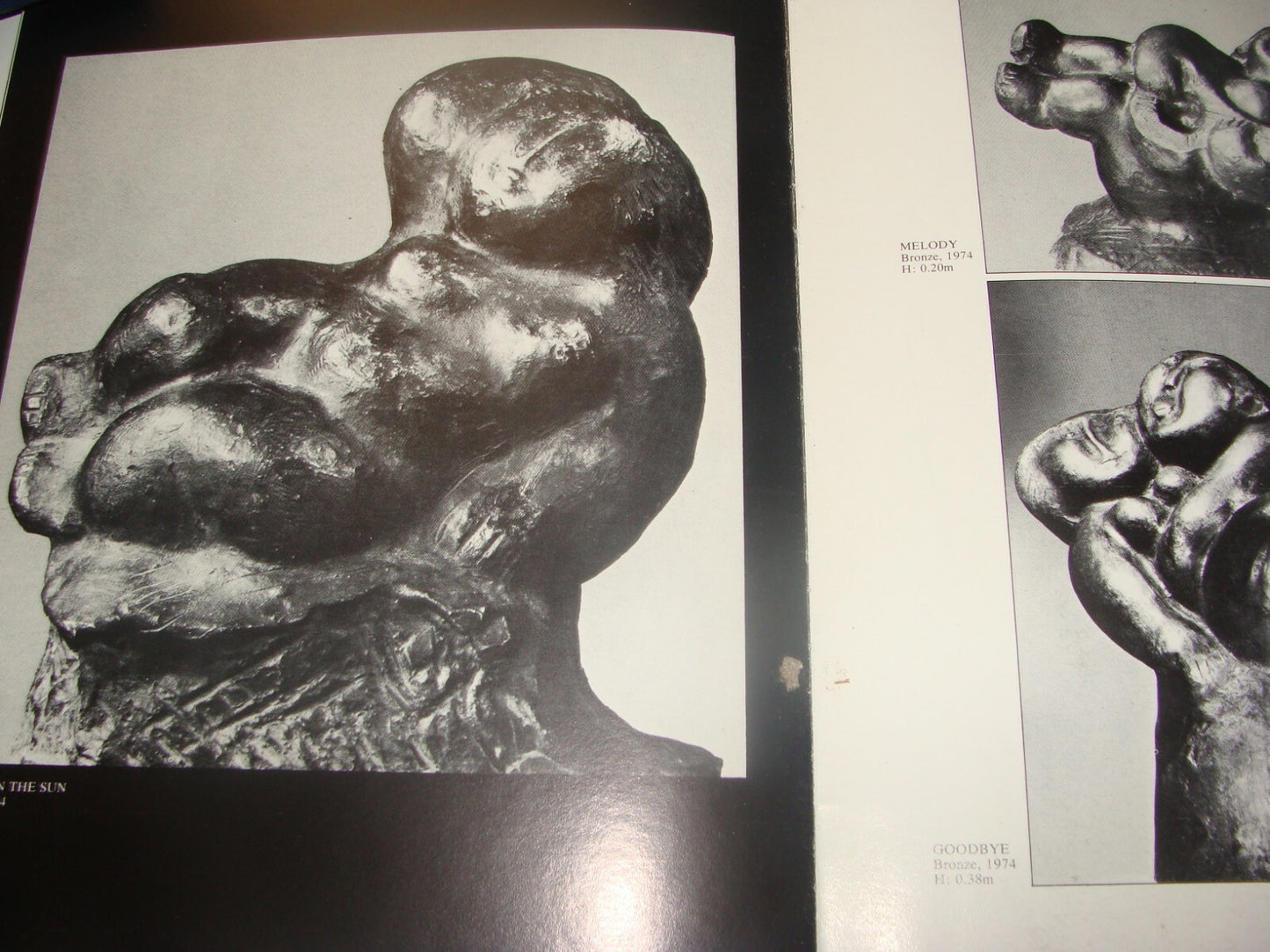 Booklet Jewish Judaica Israel Israeli Artist DANIEL KAFRI Art Sculpture