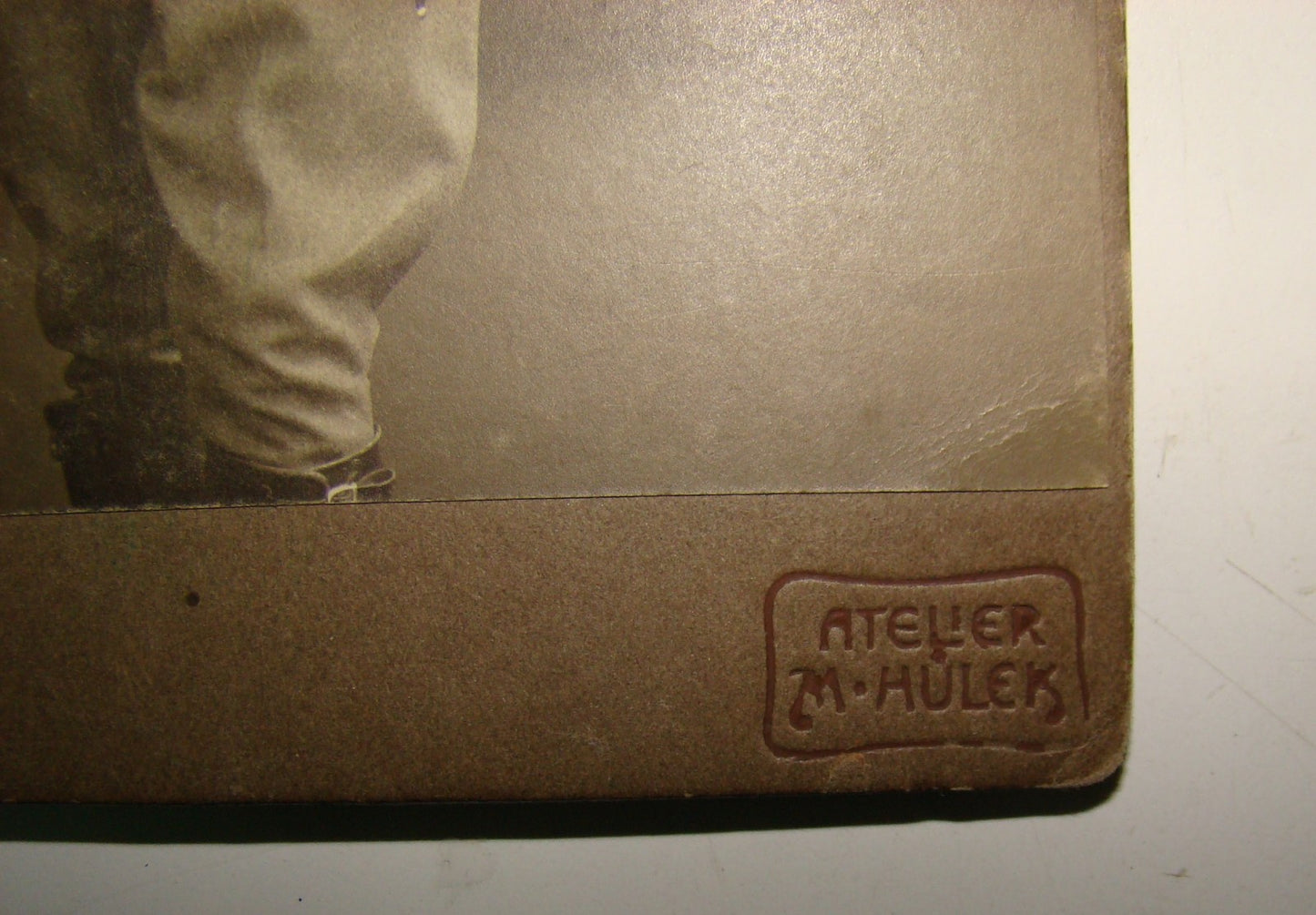 Jewish ? WW1 German Czech Austrian-Hungarian ? Army Military CDV Cabinet Photo