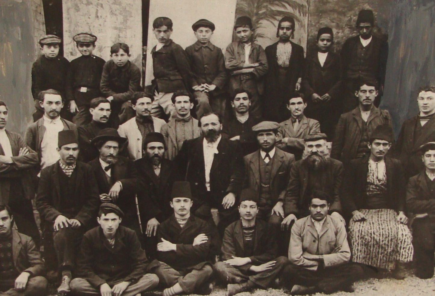 Photo Print, c.1905 Jewish Judaica BEZALEL School Boris Schatz Ben Dov Jerusalem
