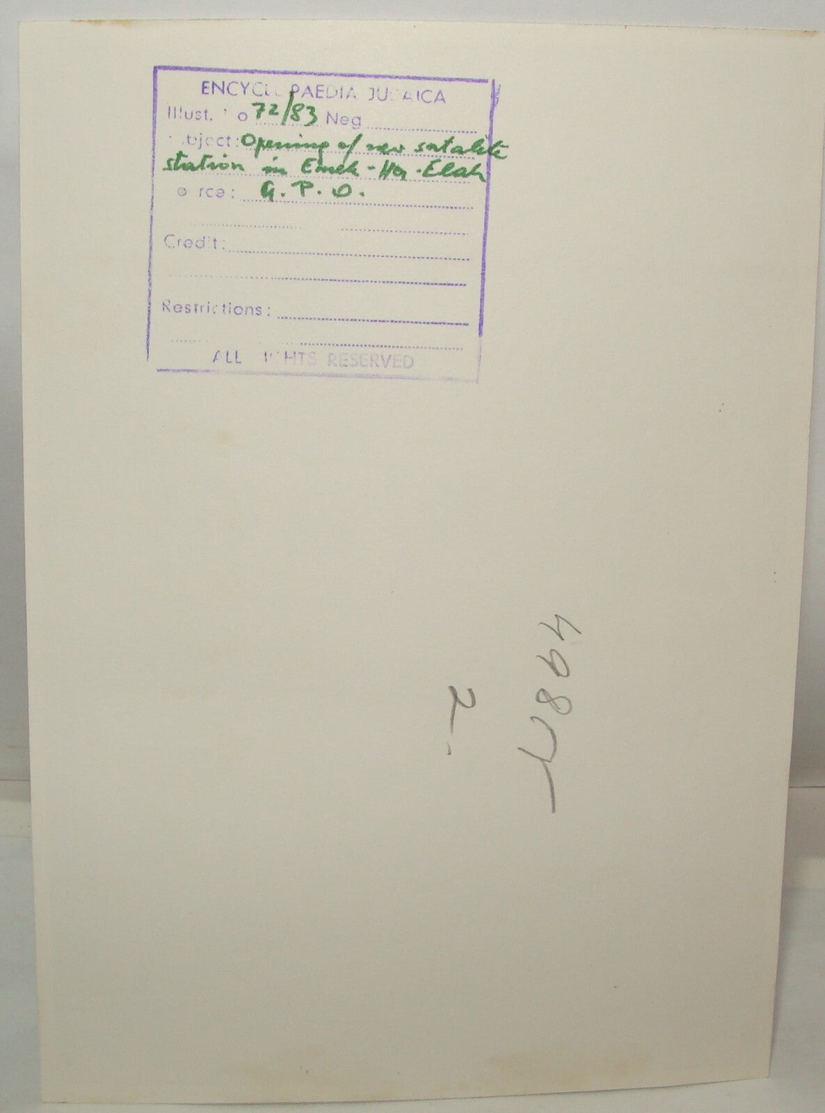 Pol 1972 Israel Israeli GOLDA MEIR Phone US President RICHARD NIXON Press Photo