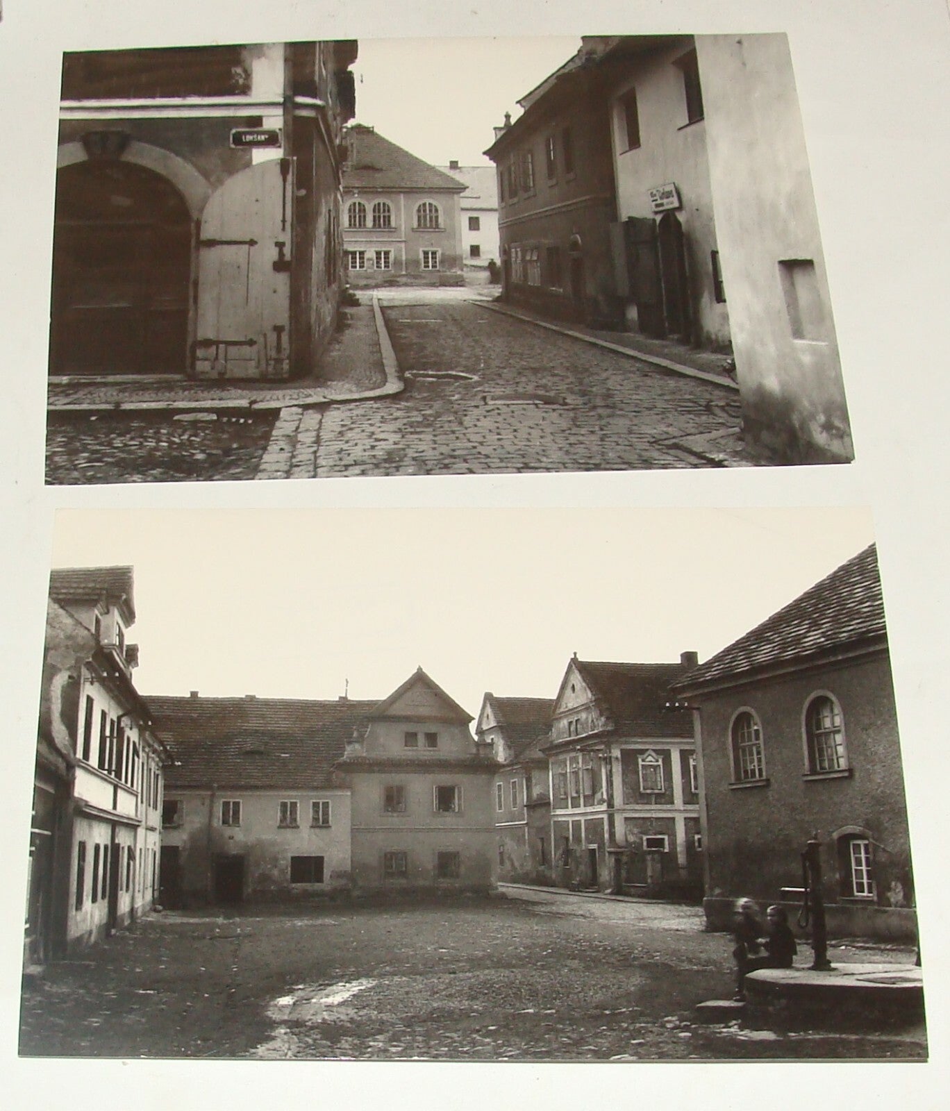 Photo Print, Judaica Jewish Synagogue Czech Czechoslovakia Jemnice Quarter