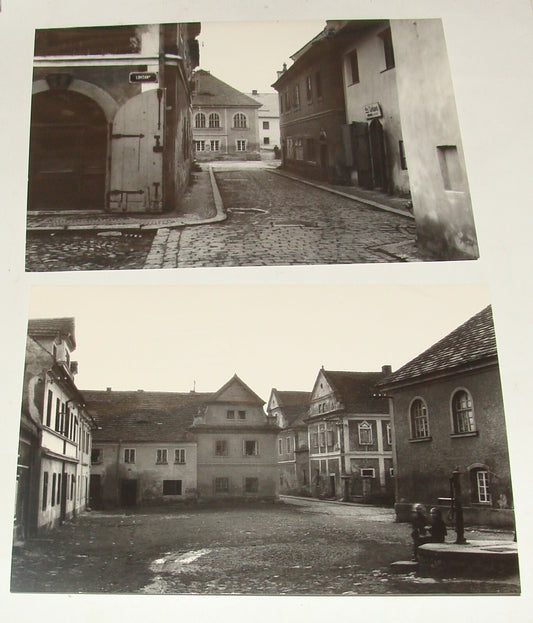 Photo Print, Judaica Jewish Synagogue Czech Czechoslovakia Jemnice Quarter