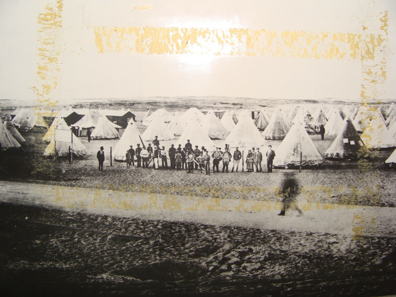 Photo Print Palestine Jewish 1920s TEL AVIV Immigrants Israel Zionist