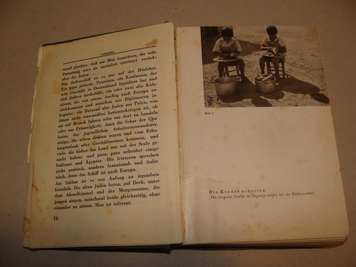 Germany Book Jewish 1933 PALESTINE Israel Hugo Herrmann Zionist Pioneers German