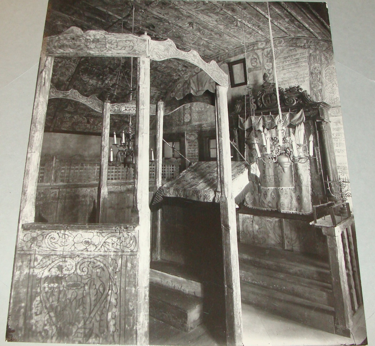 Germany Photo Print x3 Jewish Judaica 191? Kirchheim Wooden Synagogue Gundermann