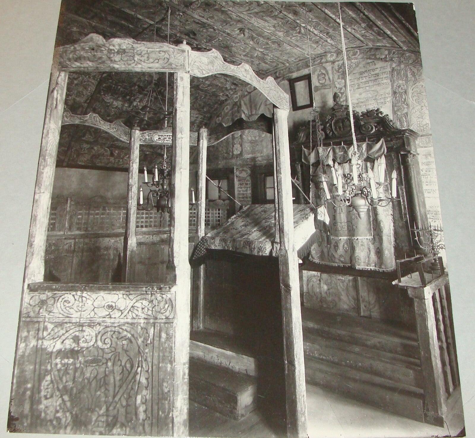 Germany Photo Print x3 Jewish Judaica 191? Kirchheim Wooden Synagogue Gundermann