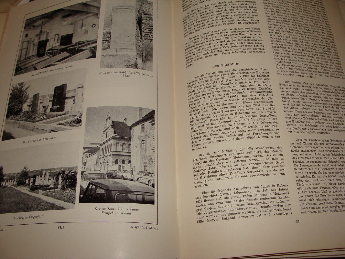 Book Jewish Judaica Austria Jews History 1971 In German Photos