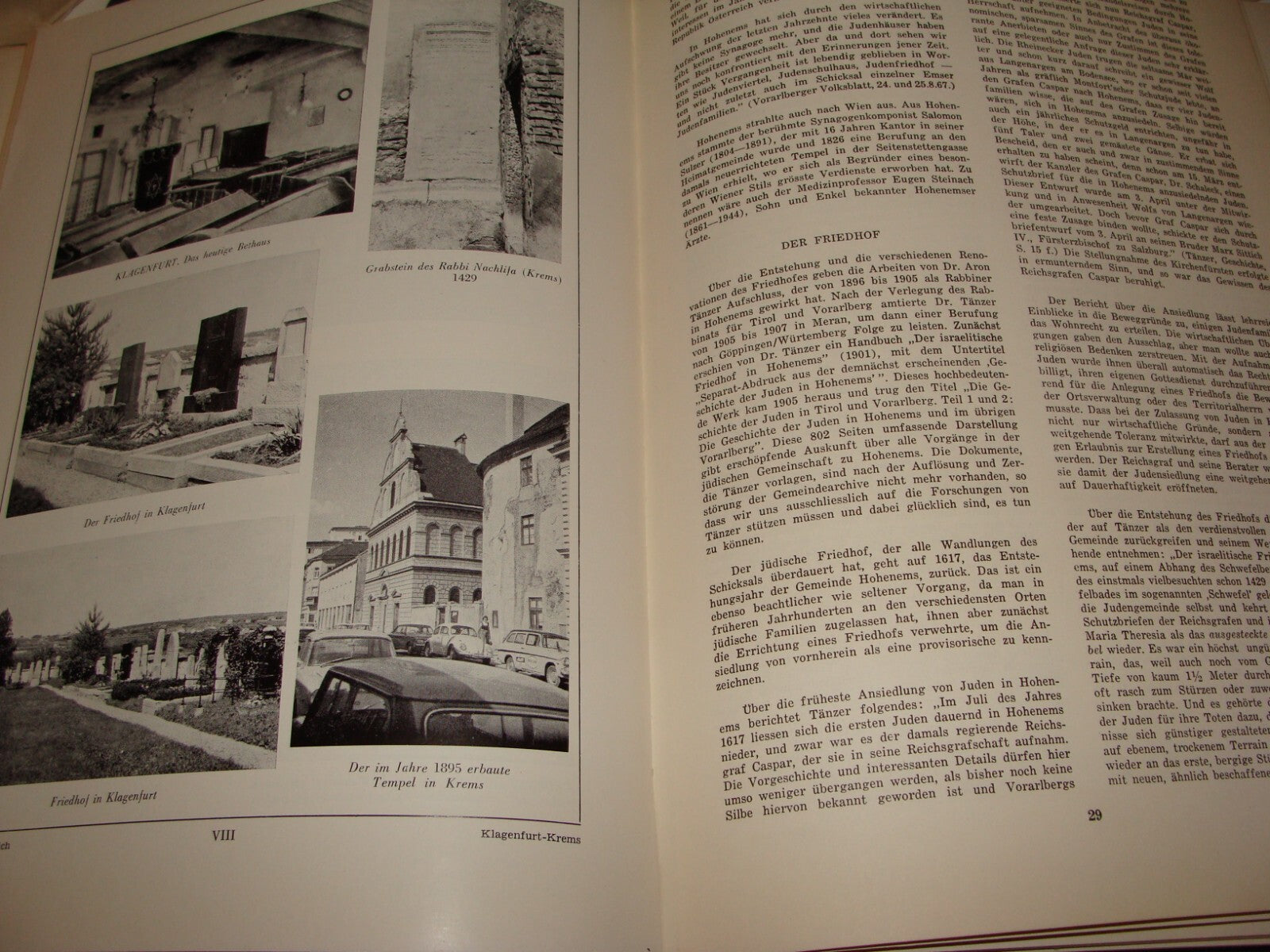 Book Jewish Judaica Austria Jews History 1971 In German Photos