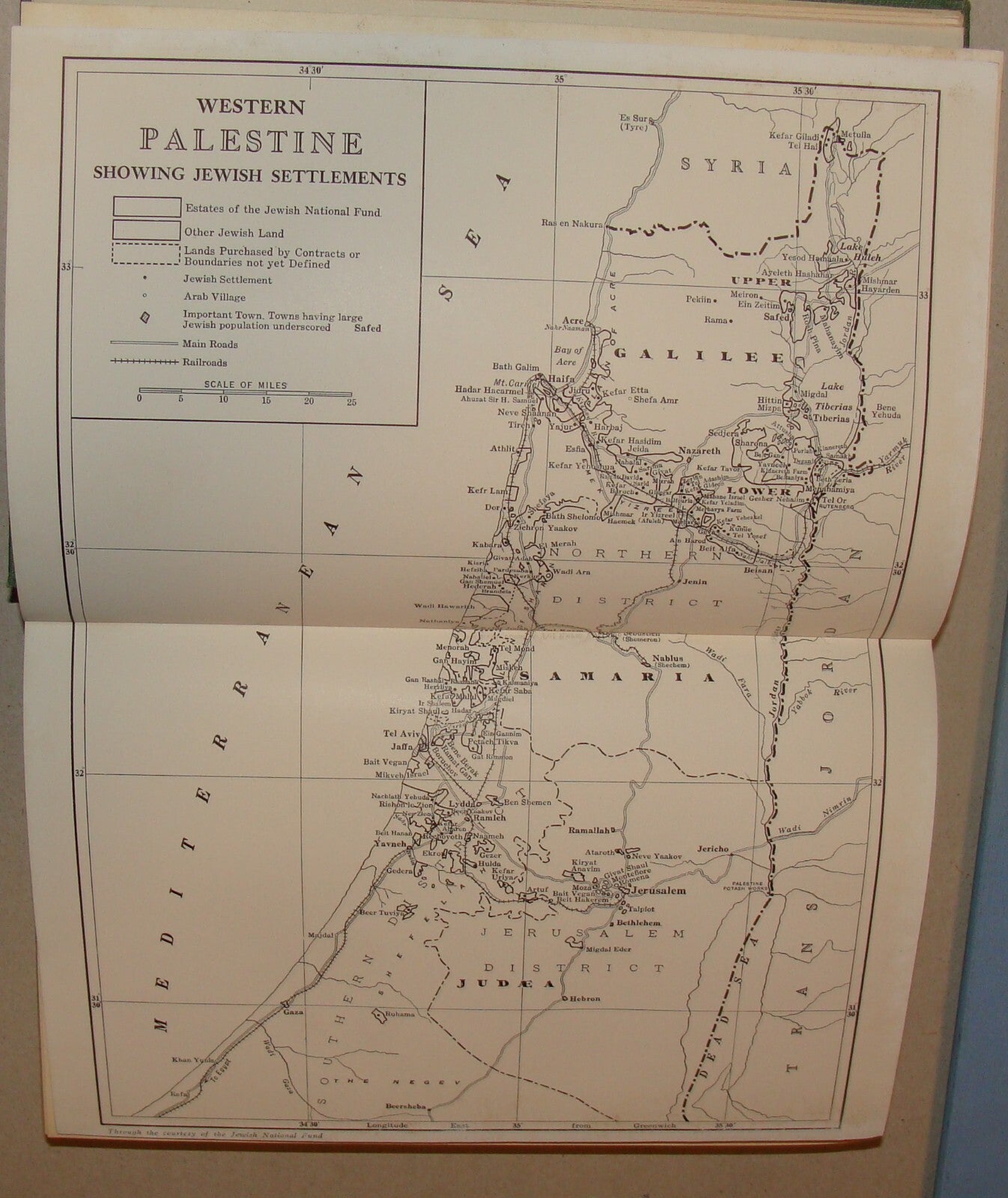 $ Book Jewish American 1933 MODERN PALESTINE Israel Zionist Women HADASSAH