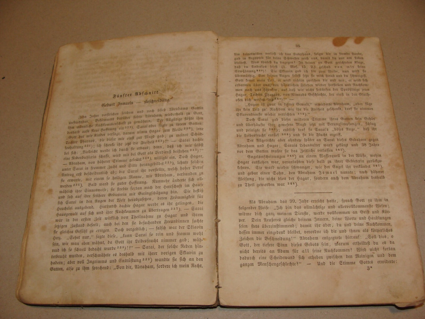 Germany Book Jewish Judaica 1859 German Leipzig Bible Biblical Abraham History