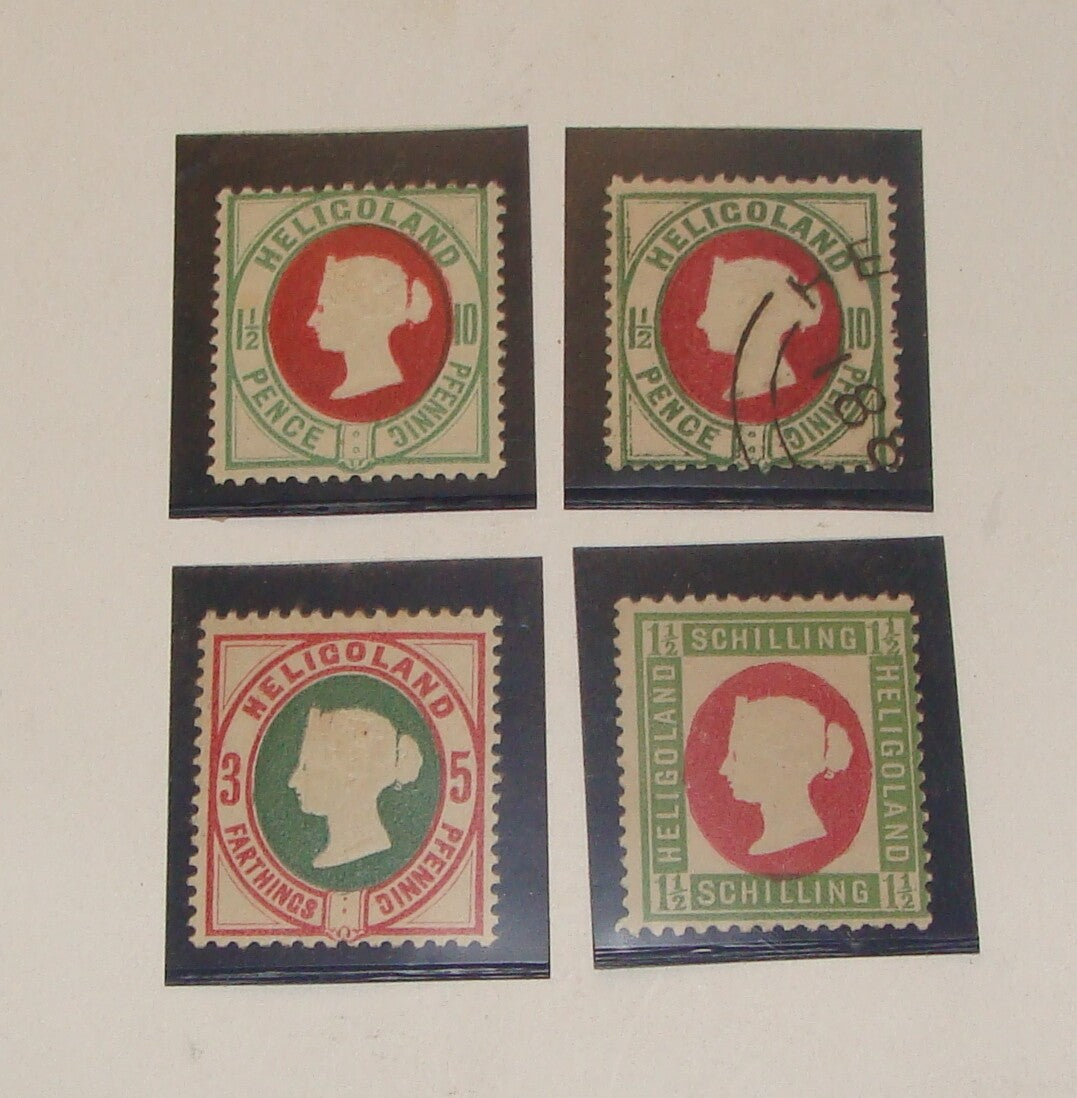 Germany   HELIGOLAND Stamp Lot