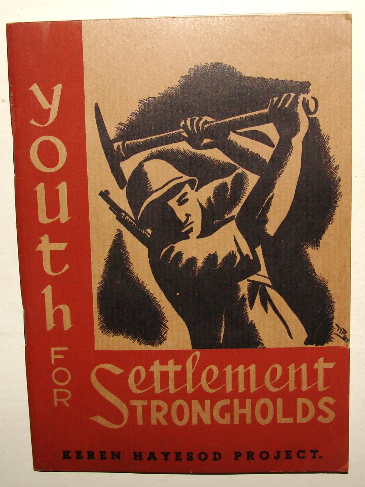 Booklet Jewish RARE Judaica Israel 1950 YOUTH FOR SETTLEMENT STRONGHOLDS Zionist