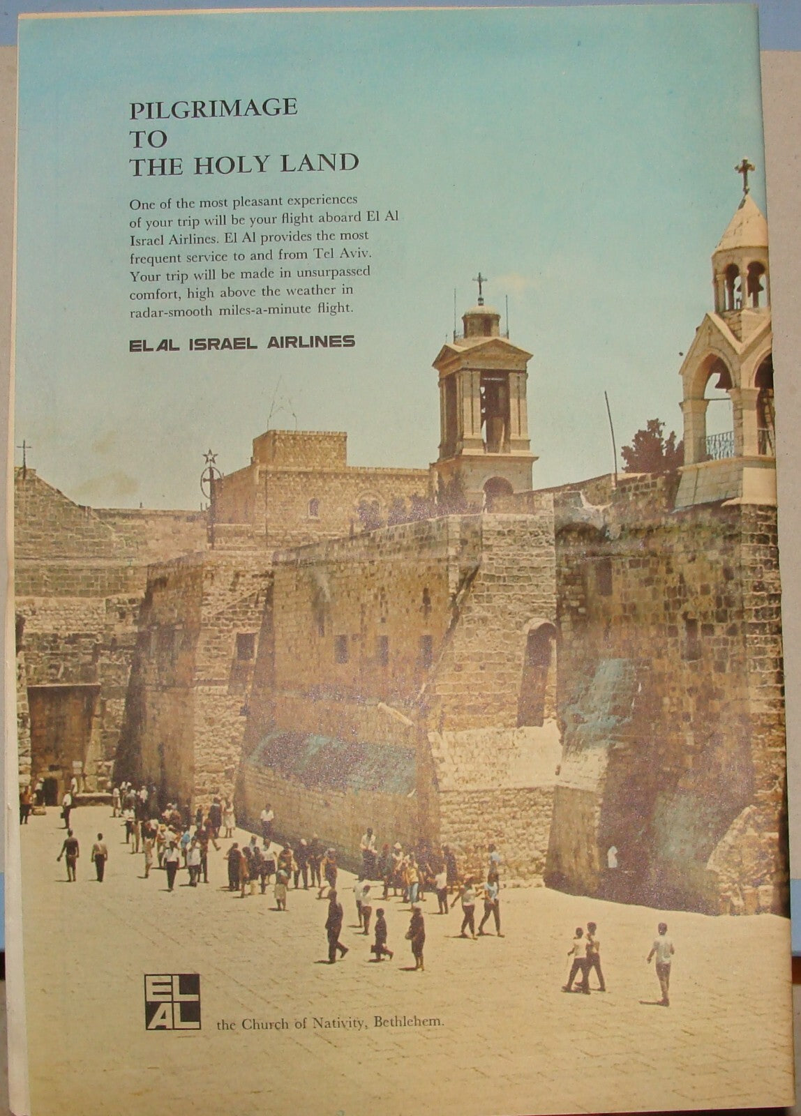 Newspaper Jewish 1967 Six Day War Jerusalem Post Israel Pilgrim EL AL Airlines