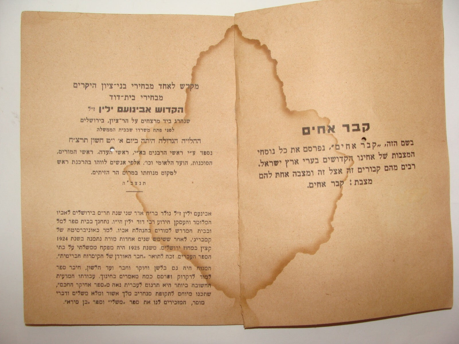 Book Jewish Judaica Haifa Safed 1938 Arab Revolt Palestine Israel Casualties