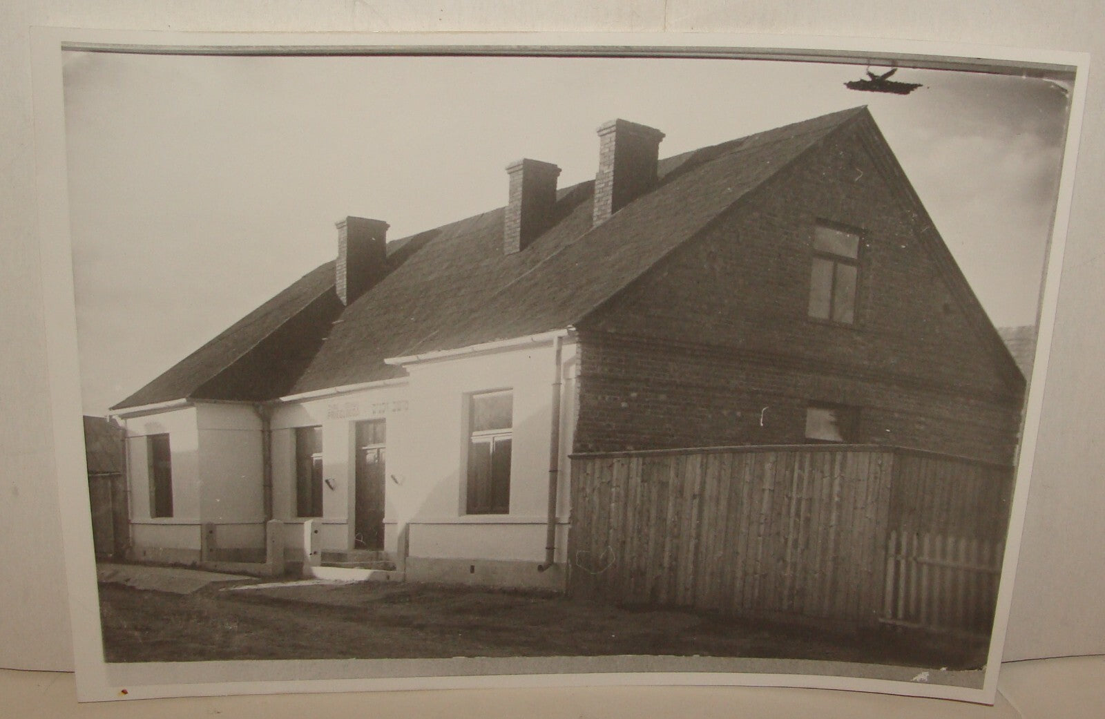 Photo Print, 1938 Jewish Judaica Lithuania Birzai Jews Elders Age Home Hebrew