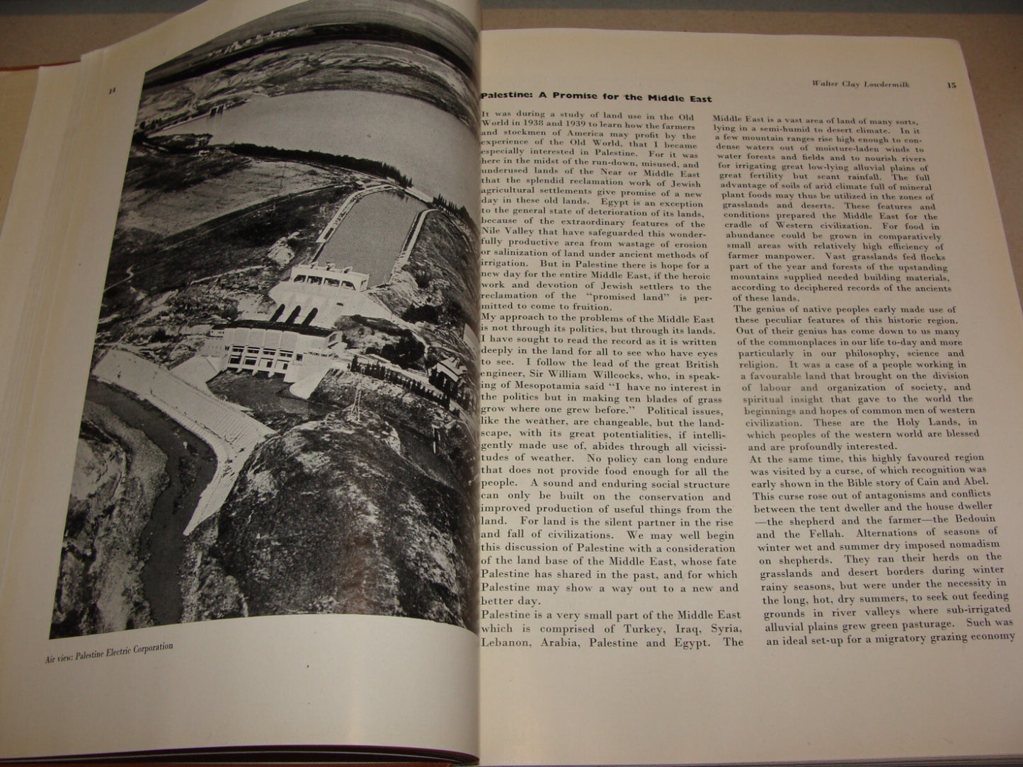 Book Jewish 1946 PALESTINE ECONOMIC FUTURE Book Israel Zionist London Zionism