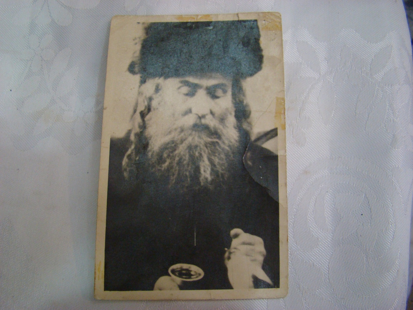 Photo Jewish Ad judaica rabbi Gur admor Avraham Mordechai Alter chassidic
