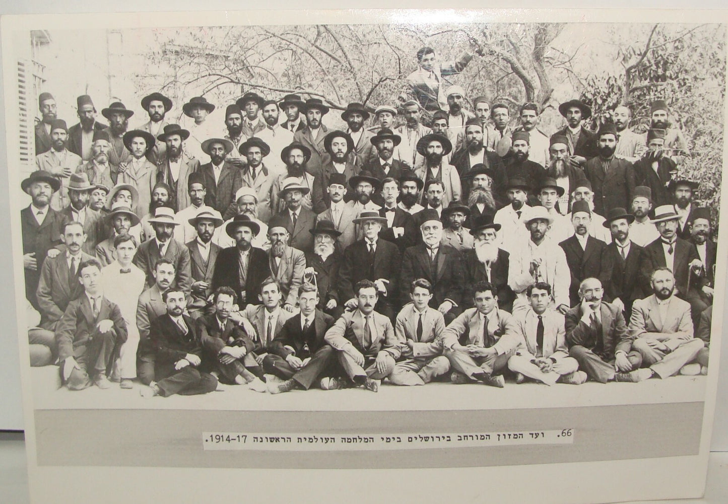 Photo Print, Jewish Judaica WW1 Palestine Jerusalem Food Supply Board