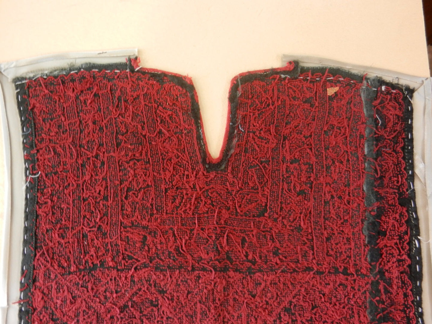 Ad Palestine PALESTINIAN EMBROIDERY DRESS ANTIQUE TRADITIONAL ARABIC FABRIC #