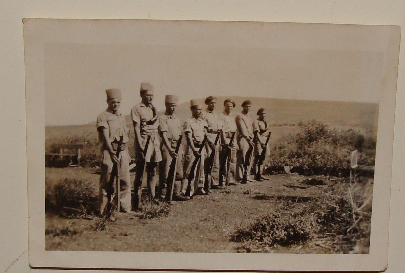 Pol Photo Palestine 1939 Jewish Judaica Hebrew British Israel Police NOTRIM