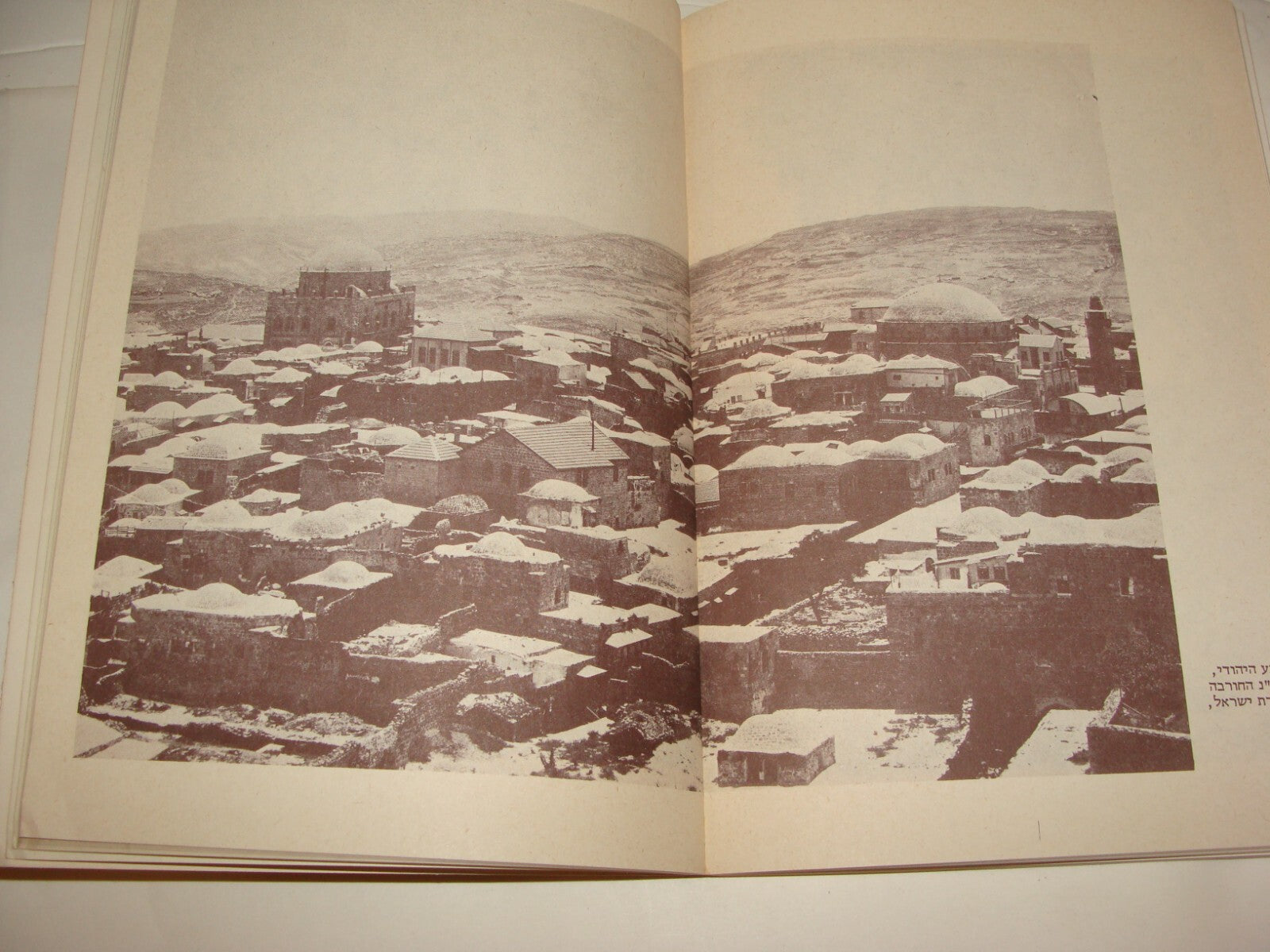Book Jewish Judaica Israel Israeli Jerusalem History Rare Photos