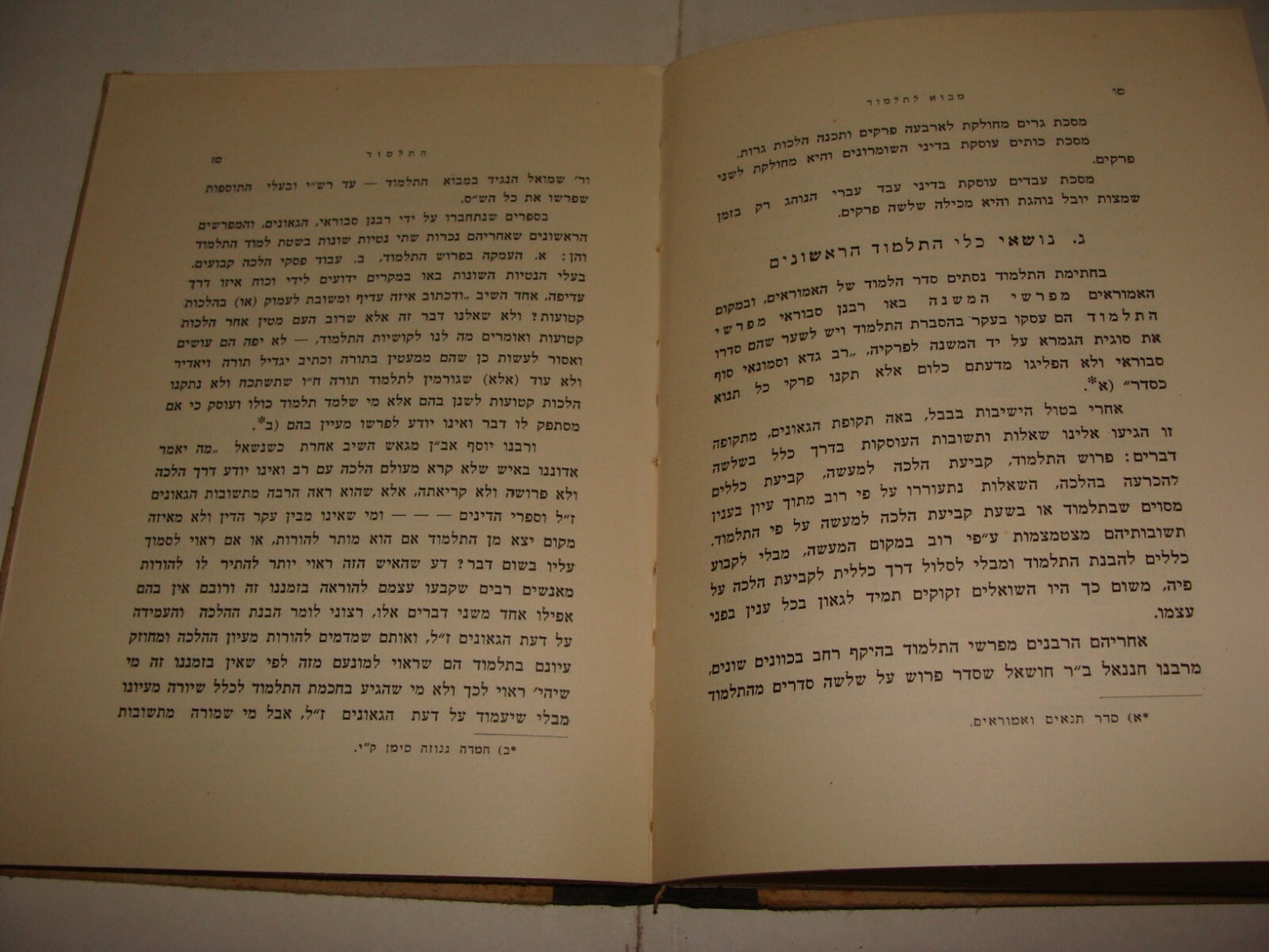 Book Jewish Judaica Palestine Israel 1935 Rabbi Ostrovsky Talmud To Rabbi Kook