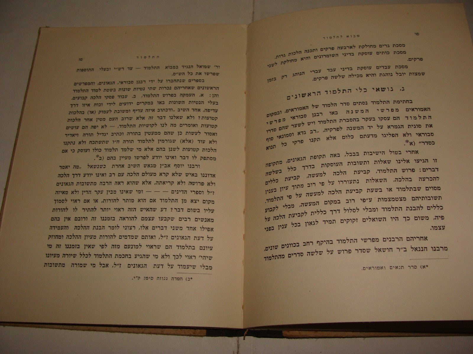 Book Jewish Judaica Palestine Israel 1935 Rabbi Ostrovsky Talmud To Rabbi Kook