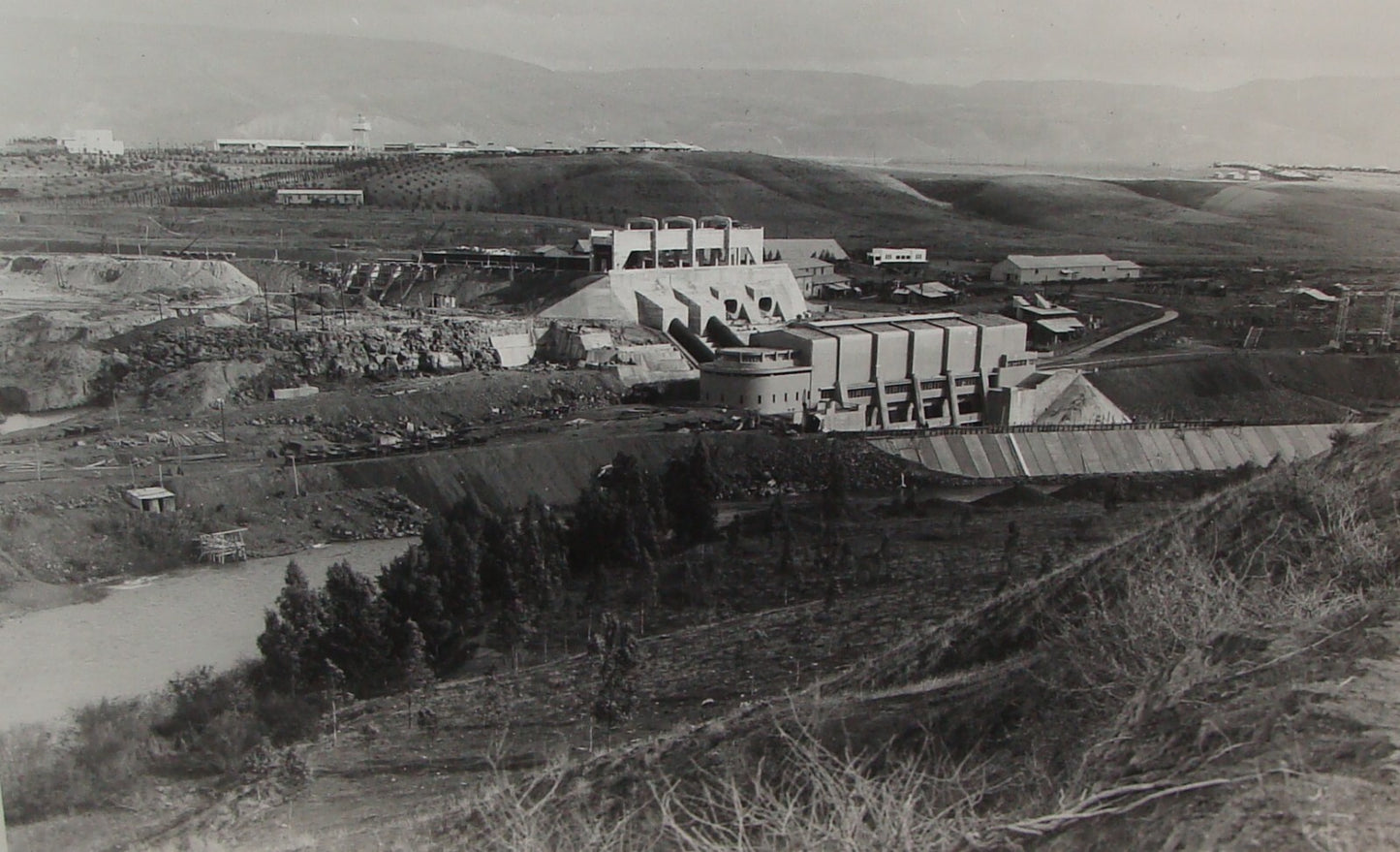 Photo Print Palestine MATSON 1932 Israel ELECTRIC COMPANY Jewish Hebrew Judaica
