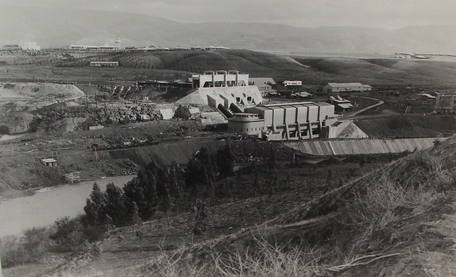 Photo Print Palestine MATSON 1932 Israel ELECTRIC COMPANY Jewish Hebrew Judaica