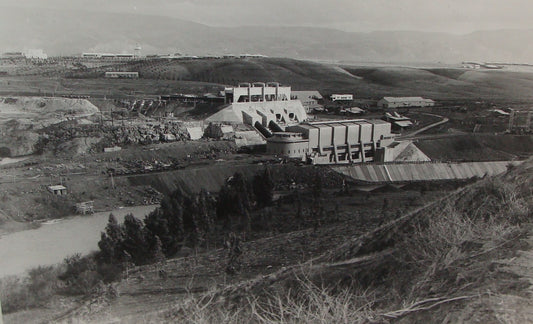Photo Print Palestine MATSON 1932 Israel ELECTRIC COMPANY Jewish Hebrew Judaica