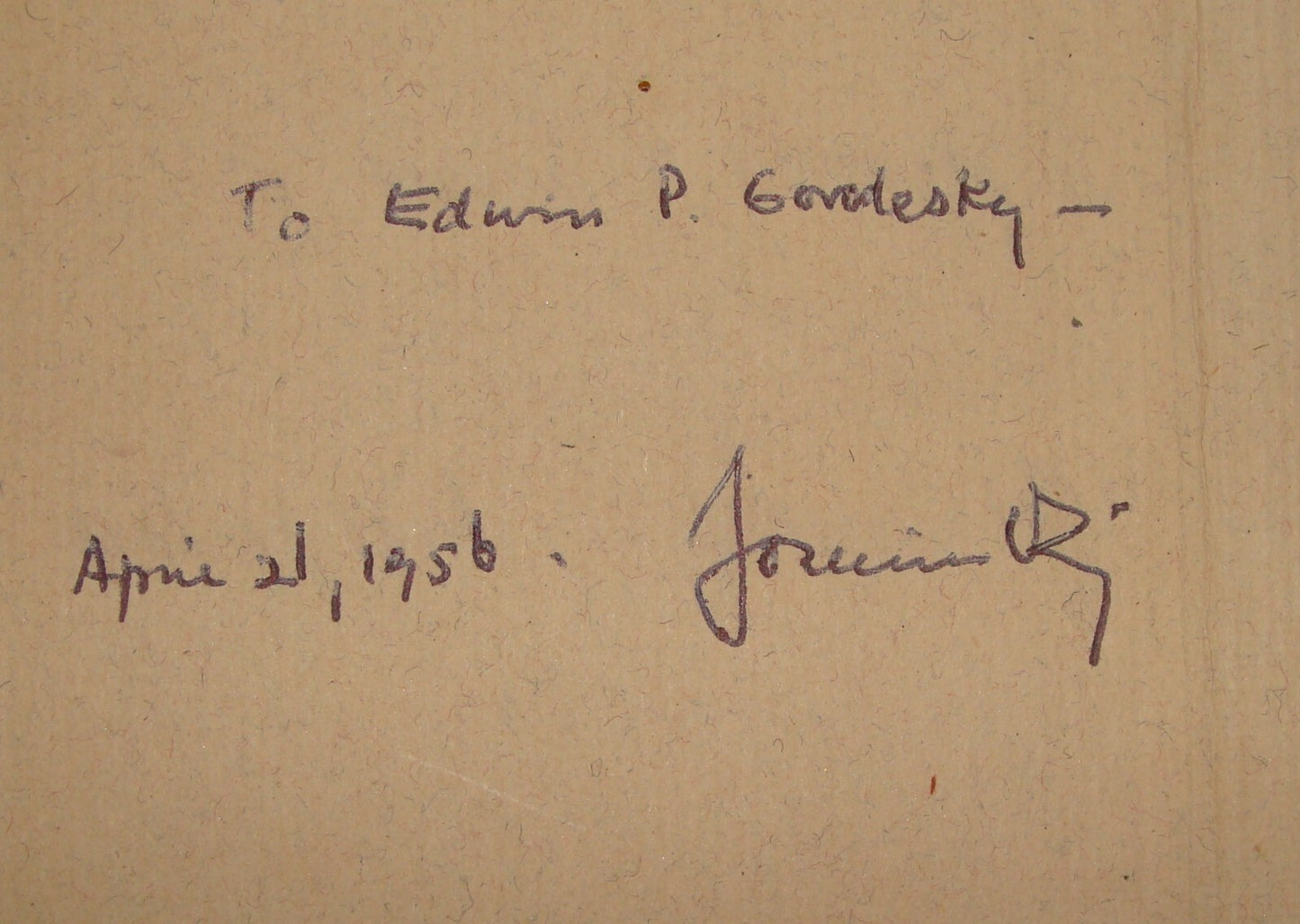 $ Book Jewish American Judaica Rabbi Joachim Prinz SIGNED Sabbath Prayer German